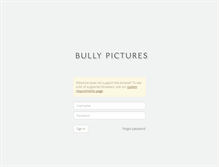 Tablet Screenshot of bullypictures.wiredrive.com