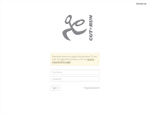 Tablet Screenshot of cutandrun.wiredrive.com