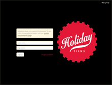 Tablet Screenshot of holidayfilms.wiredrive.com