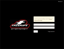 Tablet Screenshot of freeride.wiredrive.com